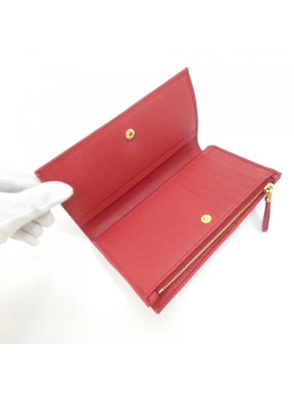Prada Wallet Wallets Gold - Picture 4 of 6